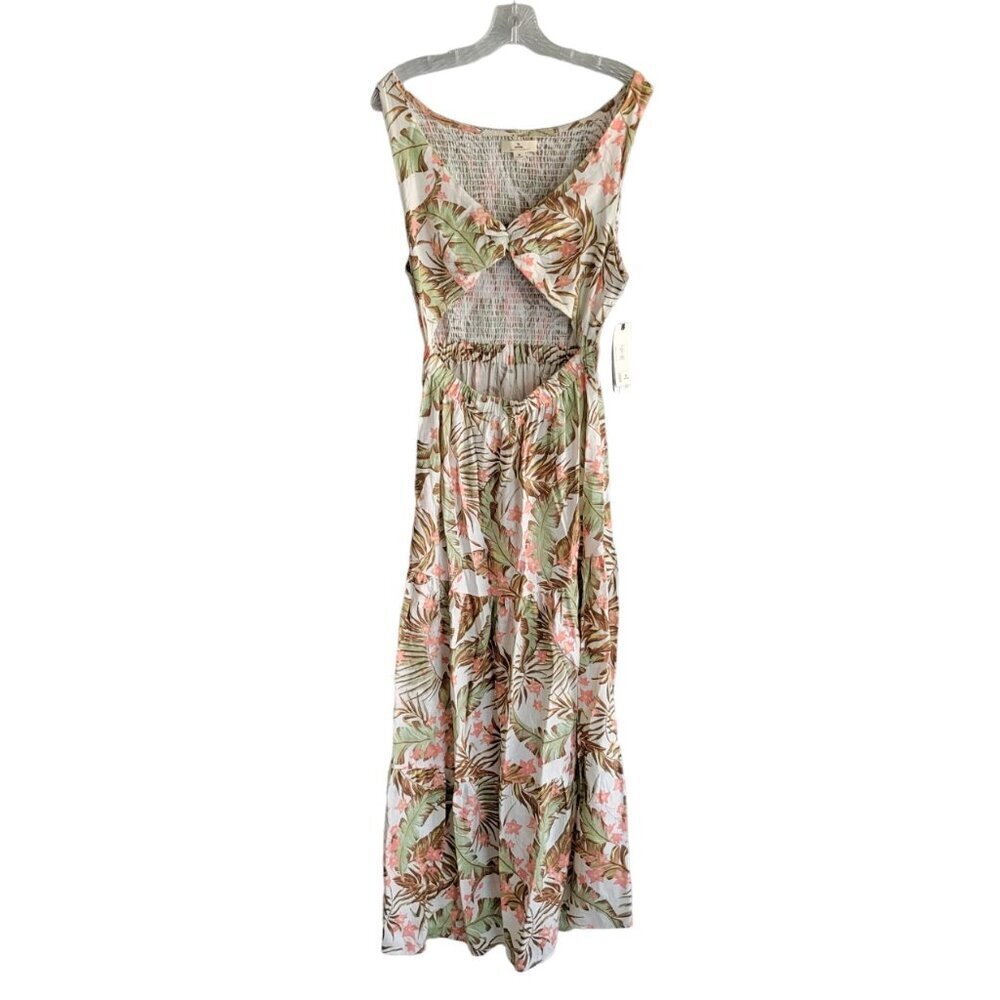 *NWT* Rip Curl La Quinta Floral Smocked Maxi Dress Size M - Picture 6 of 16